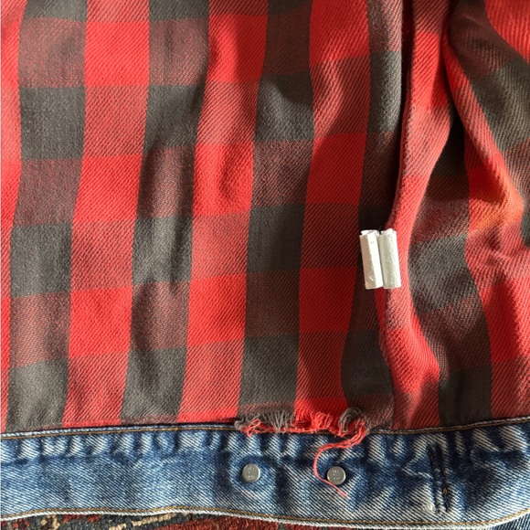 Vintage Levi’s Trucker Jacket Flannel Lined Made in USA 42R - Picture 8 of 8